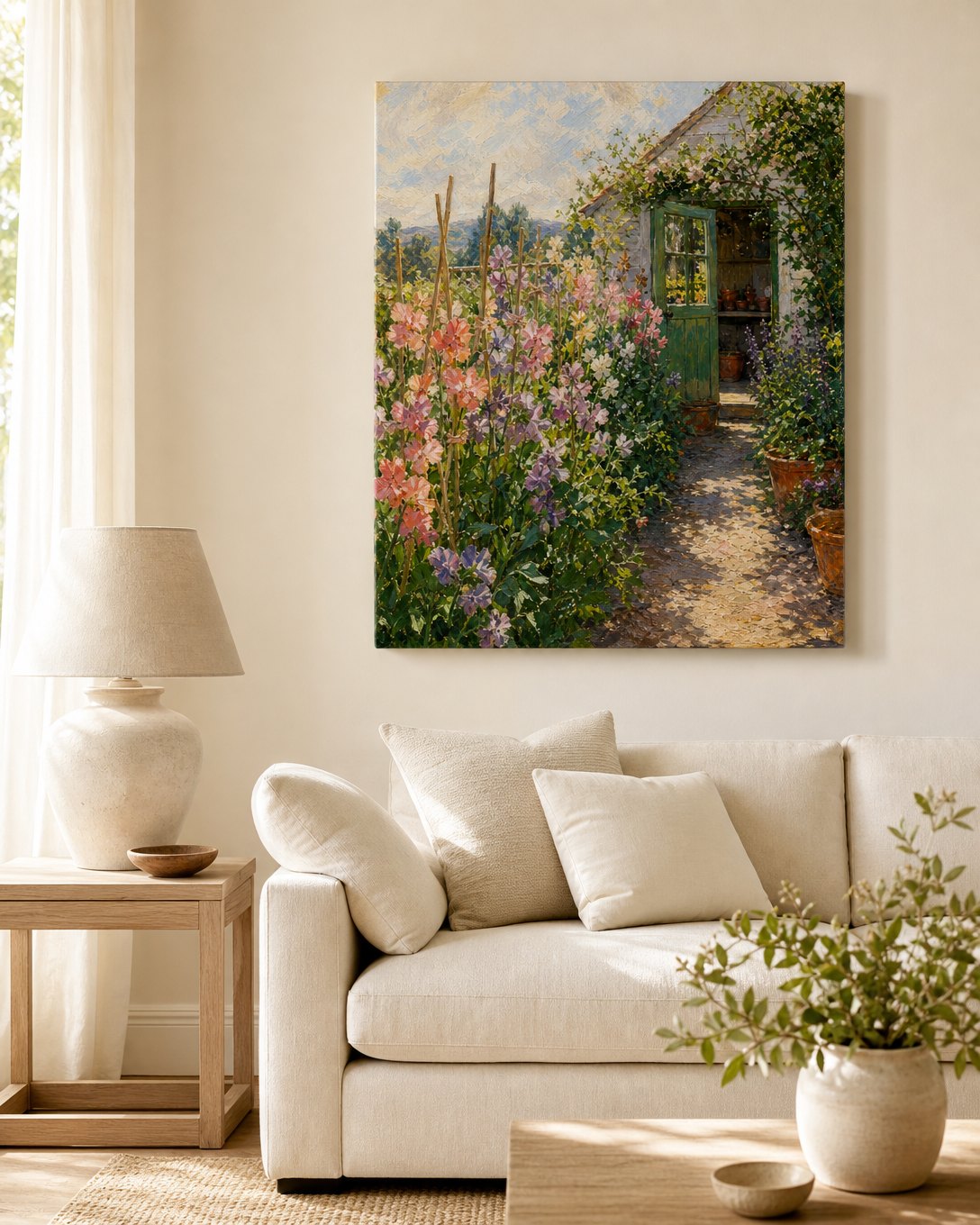 Sweet Pea Shed Canvas, image 5