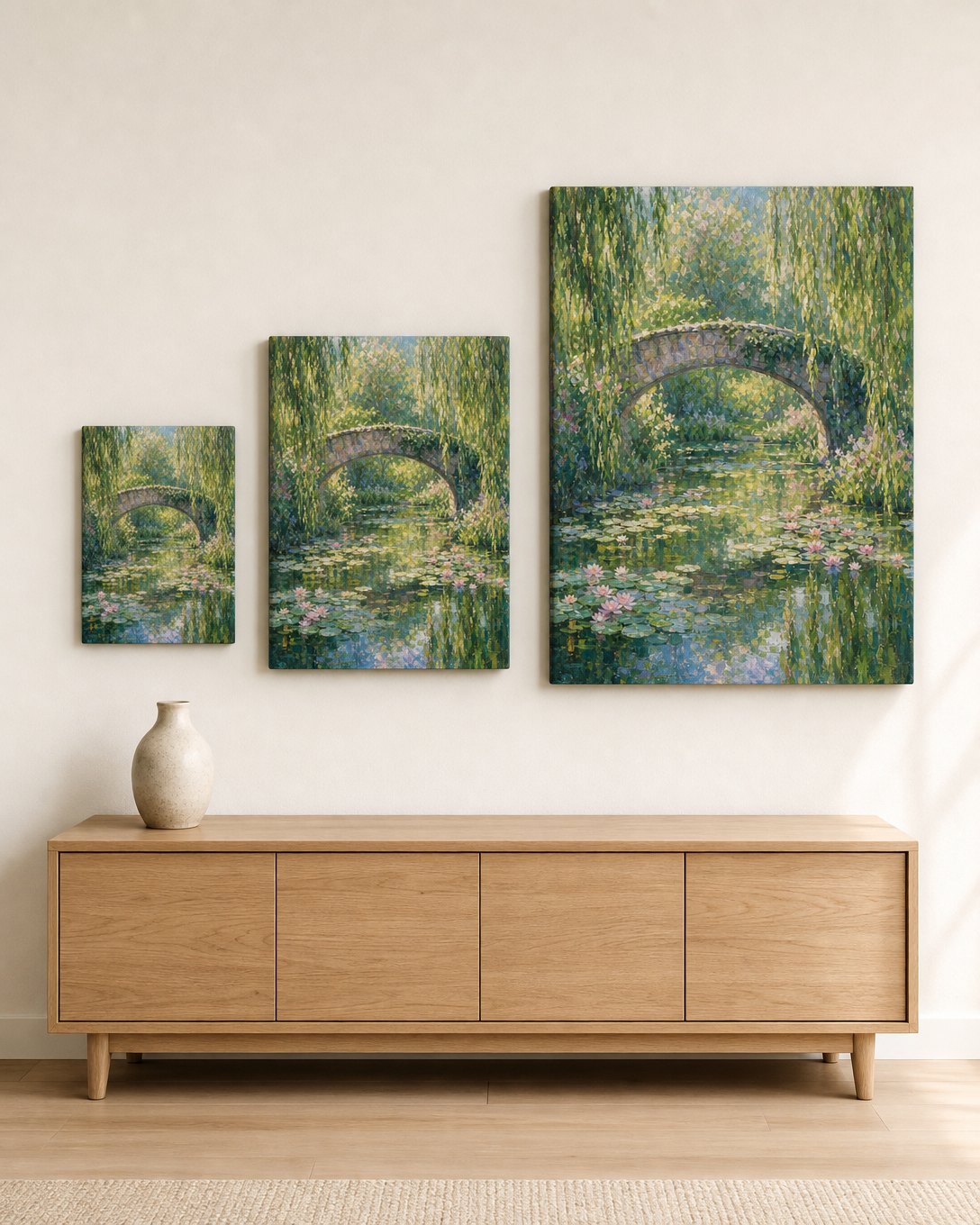 Willow Bridge Canvas, image 3