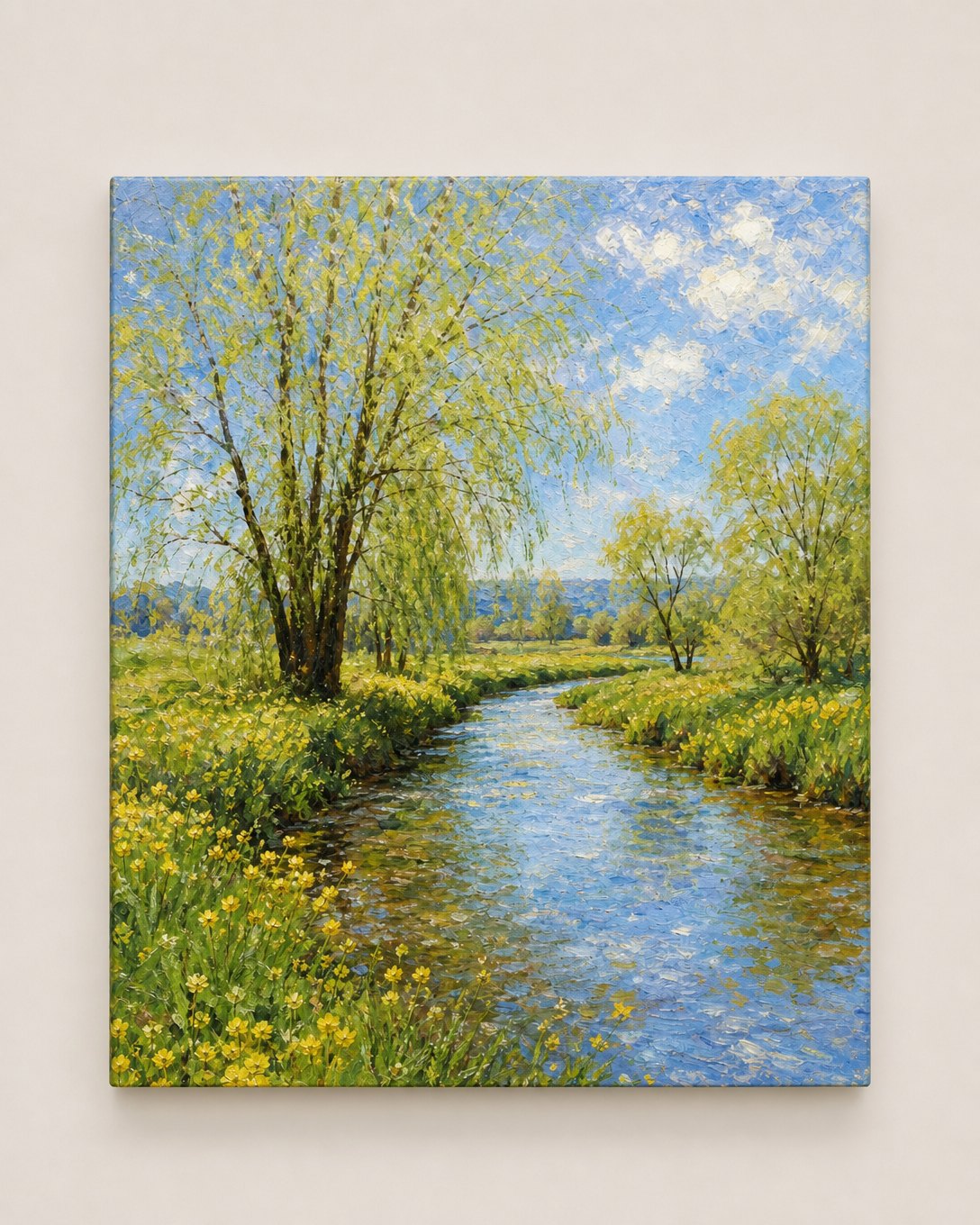 Buttercup Stream Canvas, image 2