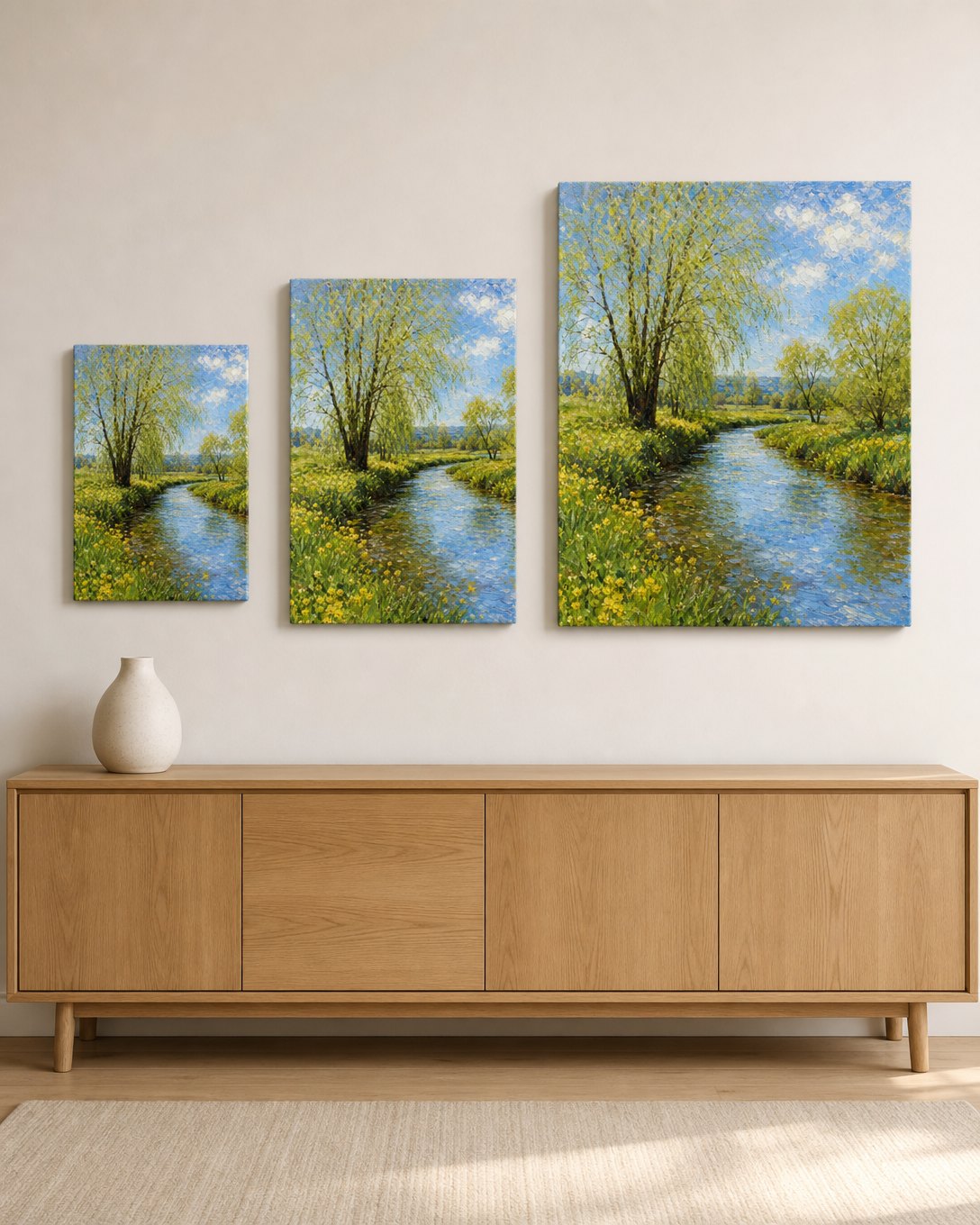 Buttercup Stream Canvas, image 3