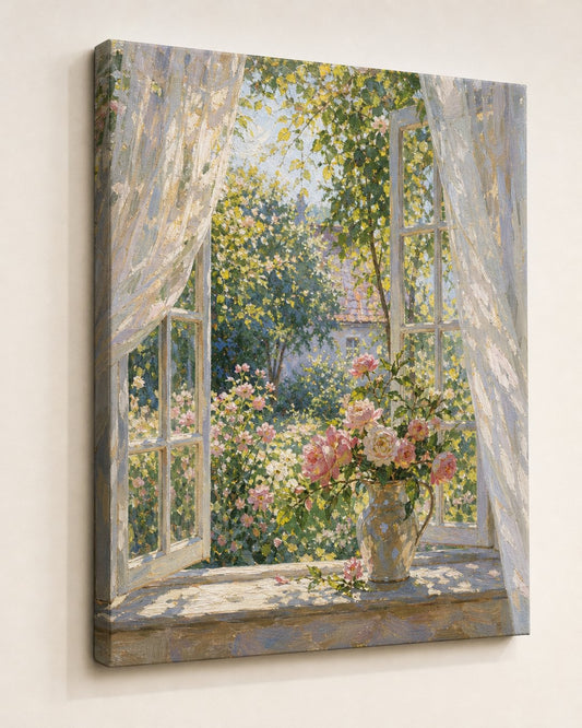 Open Summer Window Canvas, image 1