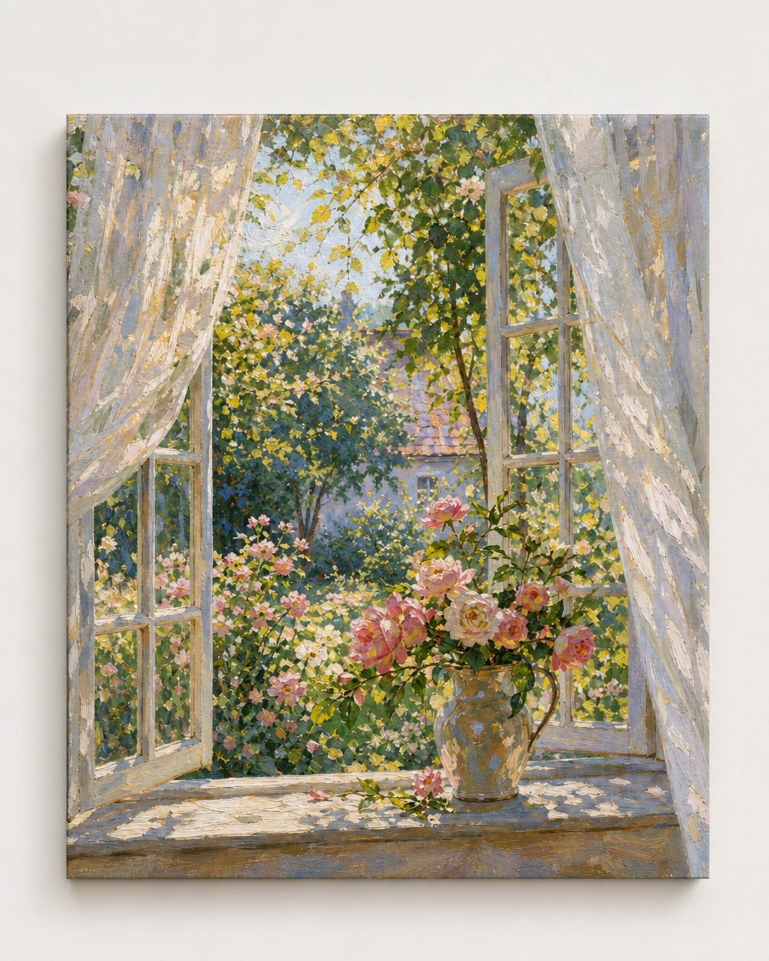 Open Summer Window Canvas, image 2