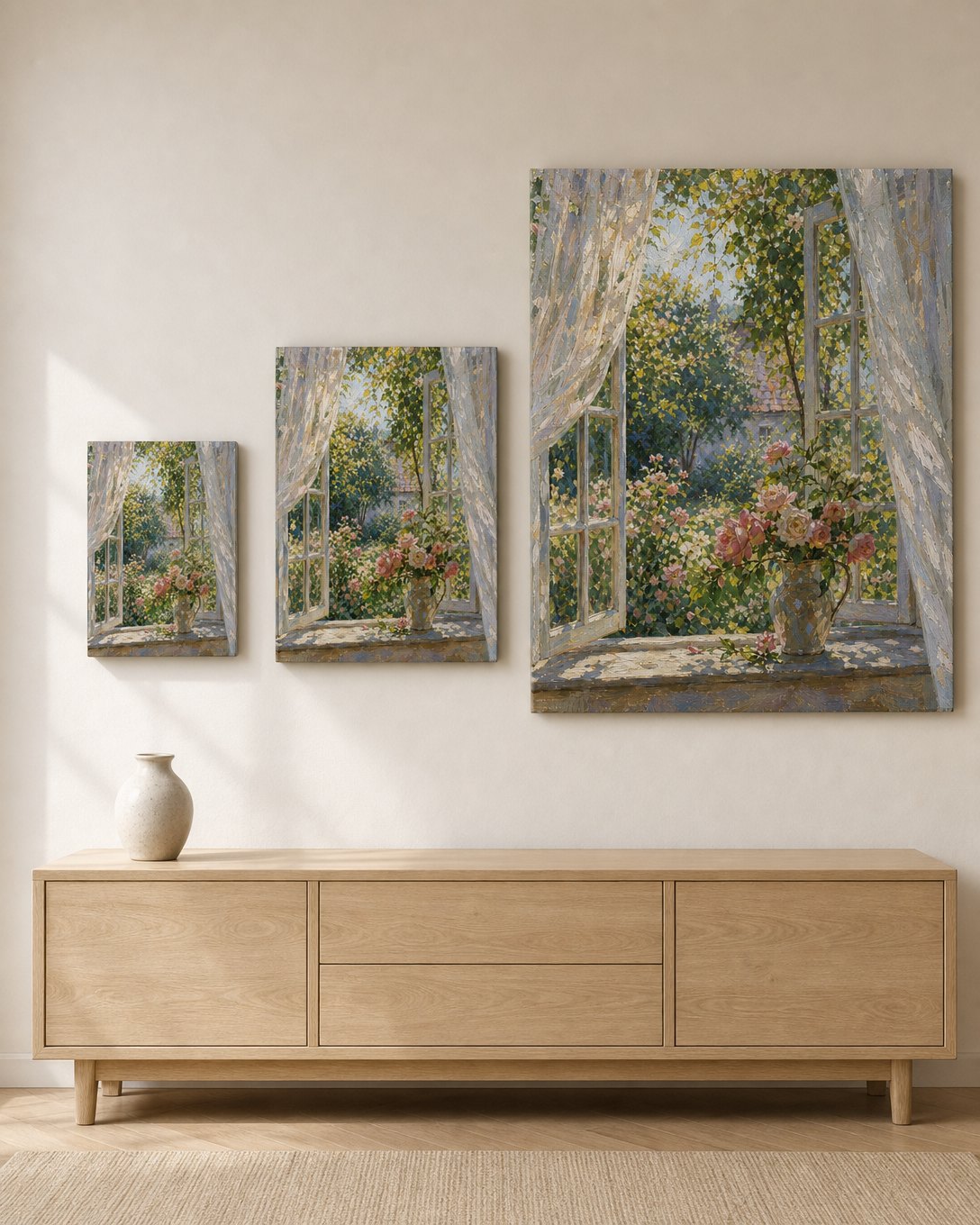 Open Summer Window Canvas, image 3