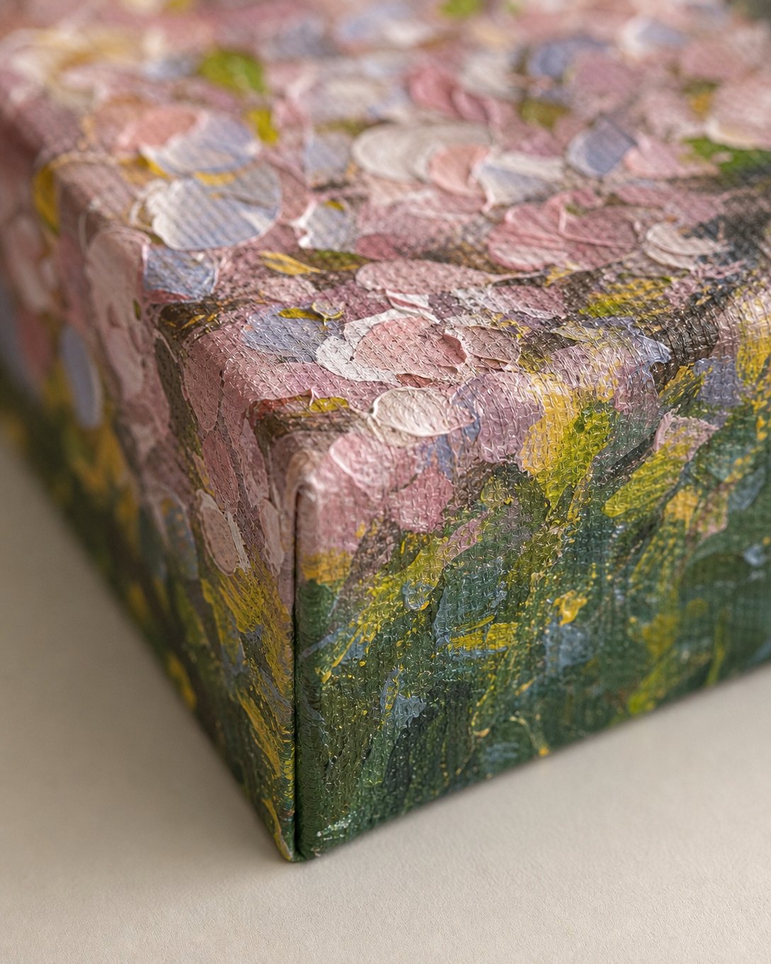 Cherry Blossom Orchard Canvas, image 4